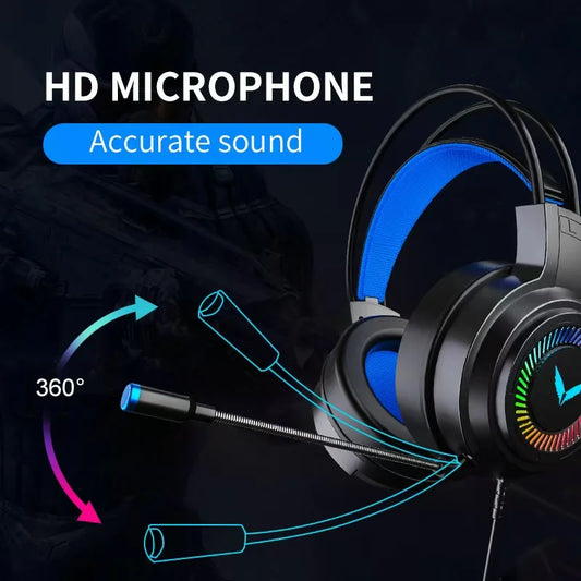 G58 gaming headset gaming wired 7.1 channel PUBG headset computer laptop headset