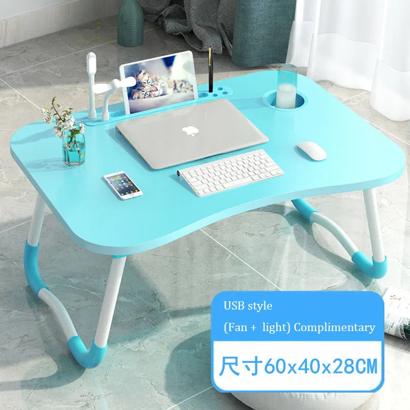 Laptop Desk Laptop Bed Stand Foldable Laptop Table Folding Breakfast Tray Portable Lap Standing Desk Reading and Writing Holder