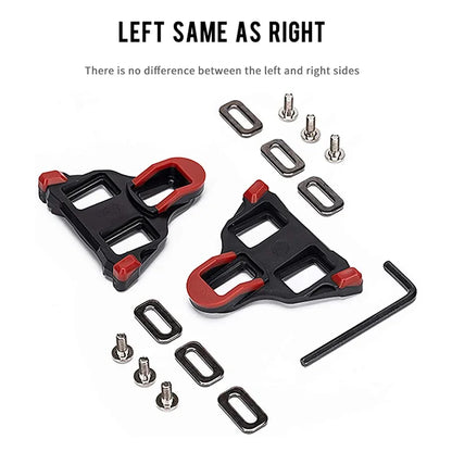 BUCKLOS Bike Pedal Cleat Fit Shimano SPD Bike Pedal Cleat for LOOK KEO/SPD-SL/LOOK Delta/SPD MTB Road Bicycle Cycle Shoes Cleats