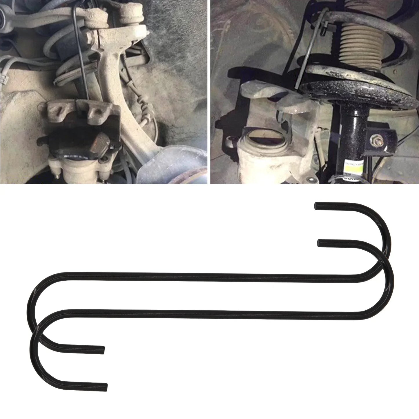 Car Caliper S Shape Hanger Hooks Suspension Disc Service Brake Pad Replacement Parts Help Compress Piston Repair Tool for Auto