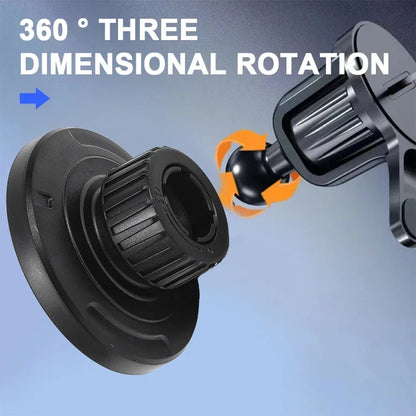 Universal Magnetic Car Phone Holder Parts For MagSafe Car Mount Accessories Suitable for 17mm Ball Head Base Magnet Brackets