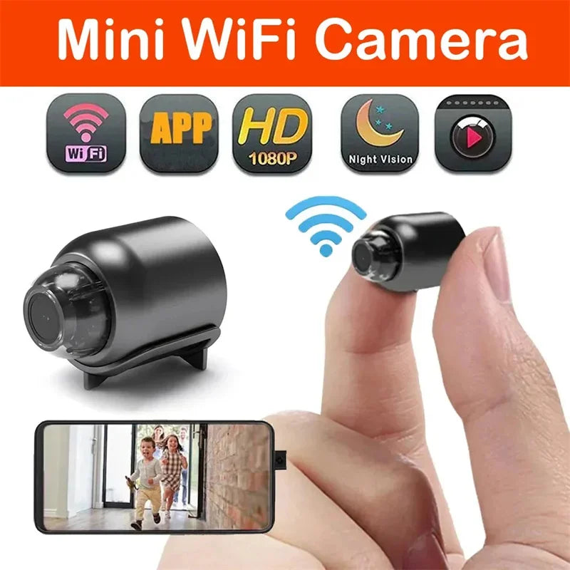 Surveillance Camera 1080P HD Mini Camera Wifi IP Smart Home Indoor Night Vision AI Human Camcorder Audio Video Wireless Security