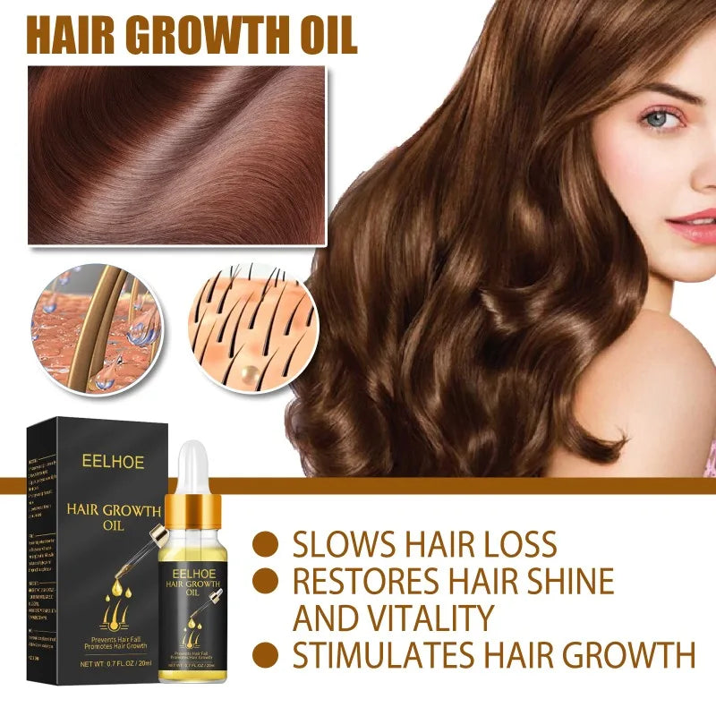 Fast Hair Growth Hair Care Essential Oil Essence Original Authentic Anti-loss Liquid Health Care Beauty Dense Hair Growth Serum