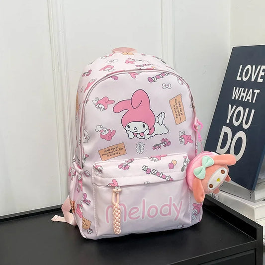 Fashion Student Backpack Cartoon Print Cute Large Capacity Backpack Fashion Student Backpack