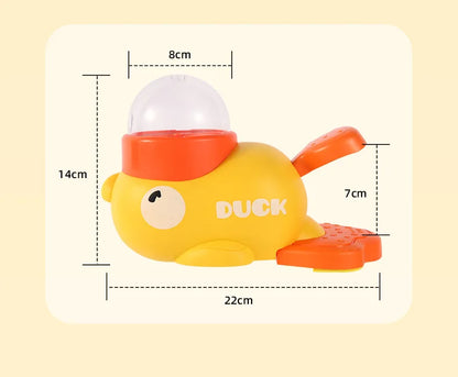 Pet Snack Feeder Dog Food Dispenser Automatic Feeder Puppy Cartoon Duck Design Used to Train Dogs Accessories Cats Cat Supplies