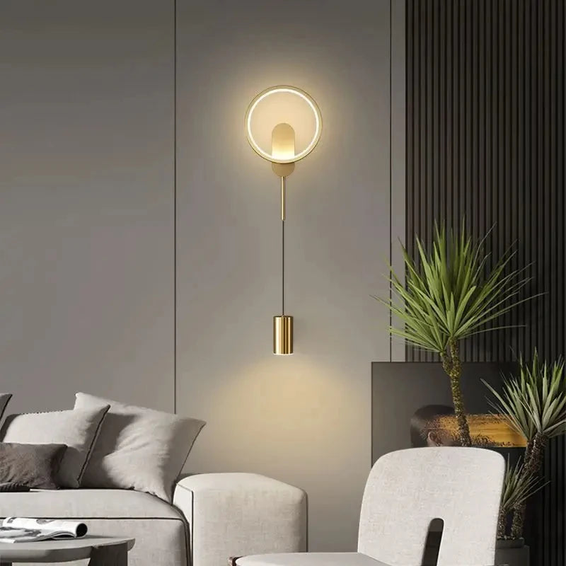 Modern LED Wall Lamp Minimalist Led Light Bedroom Bedside Wall Sconces Living Room Home Indoor Lighting Decorative Lamps