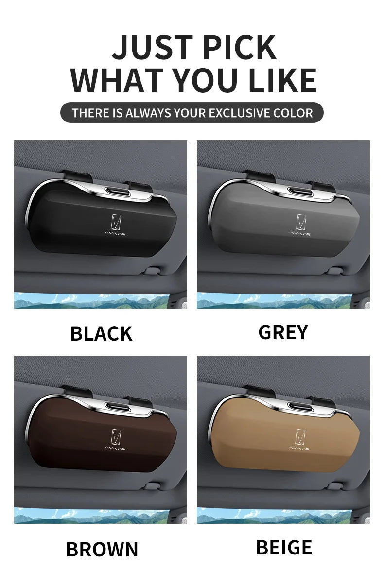 Avatr 11 07 12 2025 Accessories Car Visor Sunglasses Glasses Case Glasses Holder Clip Box