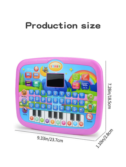 Educational Learning Machine Toys, Electronic Study Game for 3+ Year Old's Girls Boys Gift Birthday Presents Child Kids Computer