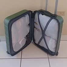 2/6/9 Set Compression Packing Cubes Waterproof Travel Organizer Bags Space-Saving Luggage Storage for Suitcase Travel Essentials