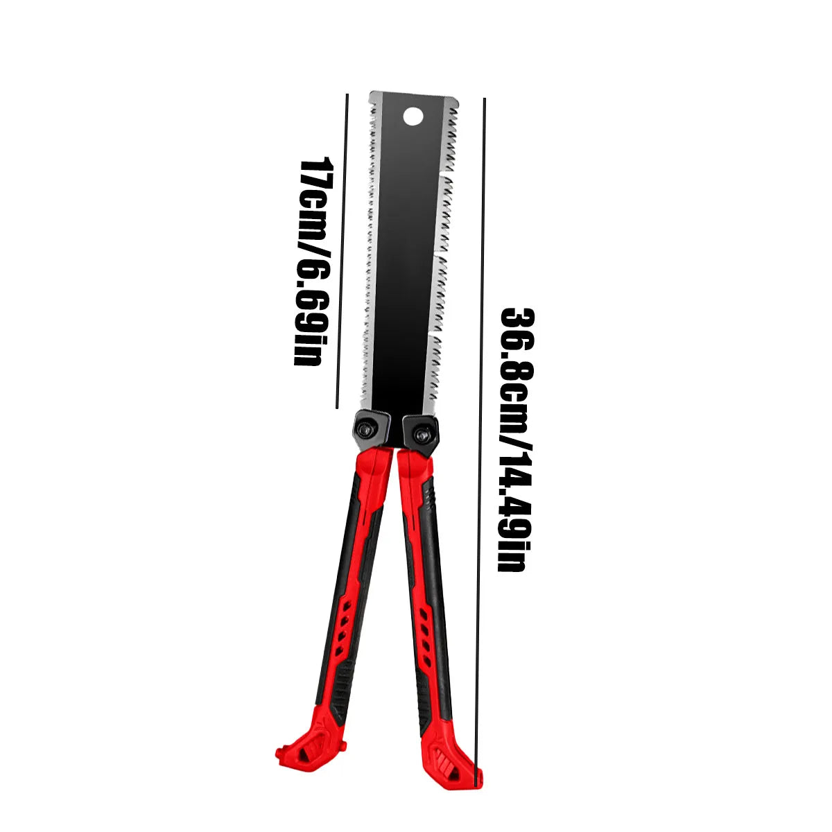 Saw Woodworking Hand Tools 14" Pocket Folding Saw SK5 Wood Saw,13/14TPI Double Edges Pull Saw Portable Camping Saw Flush Cut Saw