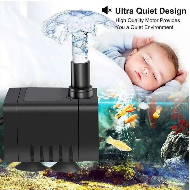 Water Pump Pet Cat Water Fountain Anti-dry Burning Motor Replacement for Cat Flowers Drinking Bowl Water Dispenser Pet Products