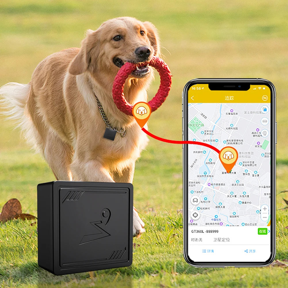 4G GPS Tracker Real Time Car Tracking Device Portable GPS Positioner for Elderly Children Pets Car