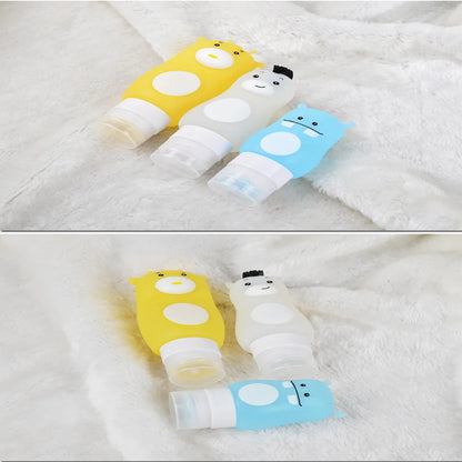 Portable Travel Bottles Leak-Proof Refillable Container Bottles Travel Refillable Kit Portable Empty Travel Bottles For Luggage