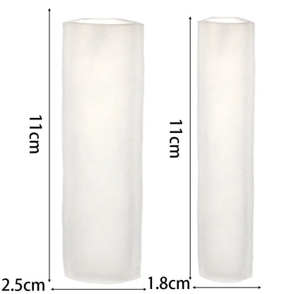 Silicone Toe Protector Cover Anti-Friction Foot Care Tool Fibre Finger Separator Spacer Tube Pain Relief Wear Pads Care Pedicure