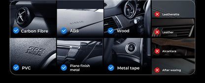 LISEN Magnetic Car Phone Mount for iPhone and Android with 6 Magnets and Adjustable Arch Design, Black