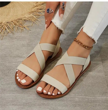 Women Sandals Shoes Summer Party Sandals For Women Soft Sandals Ladies Breathable Shoes Woman Retro Footwear Female Women Sandal