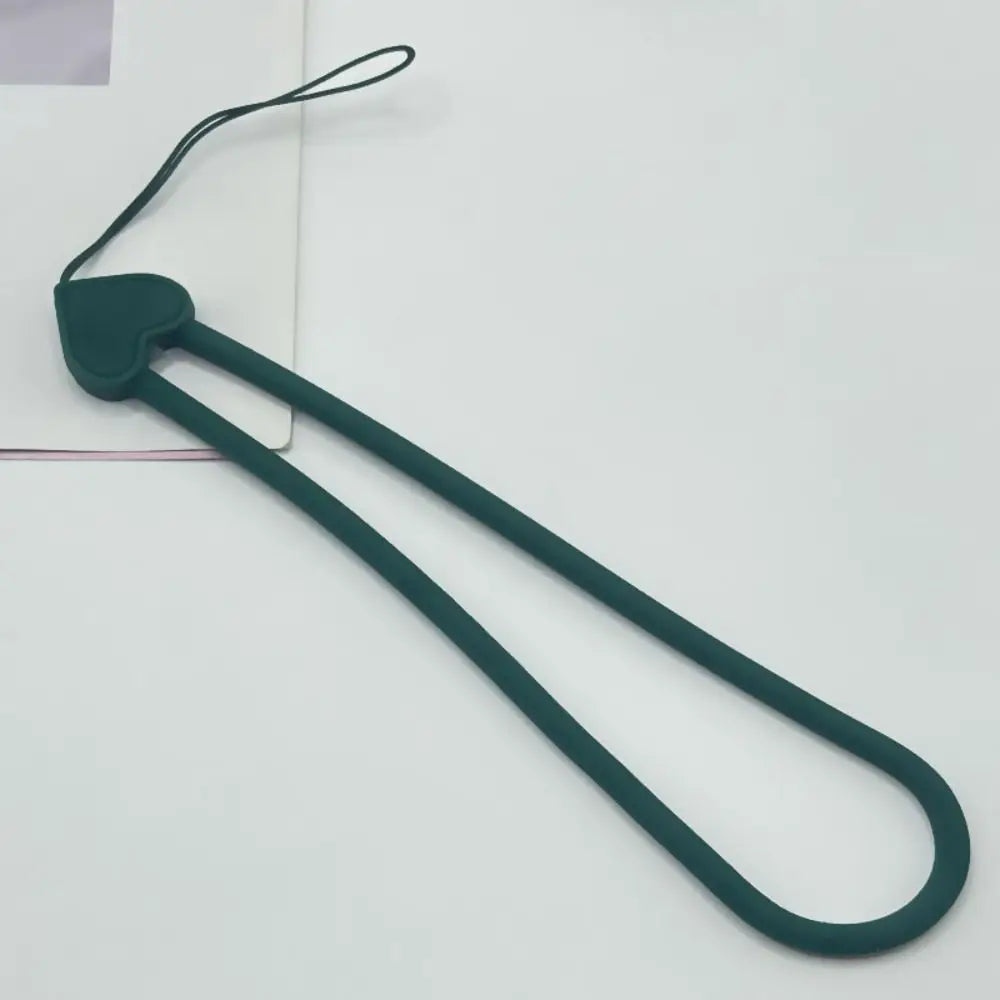 Silicone Wrist Hand Strap Phone Lanyard Short Rope Mobile Phone Strap Phone Charms Pendant Phone Hanging Rope For Mobile Phone