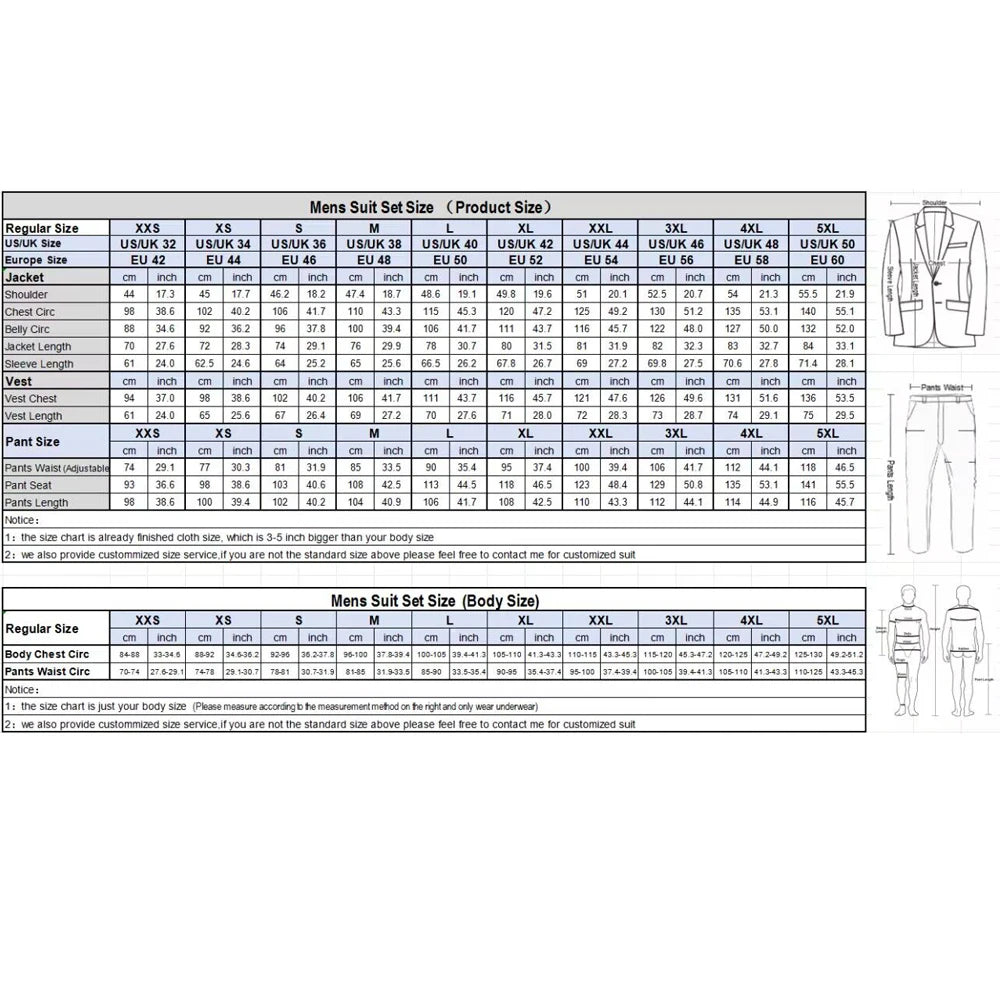 New Designer Men Suit Costume Loose Fit 2-Piece Set Oversized Business Matching Set (Blazer+Pants) Casual Outfits Suit Fashion