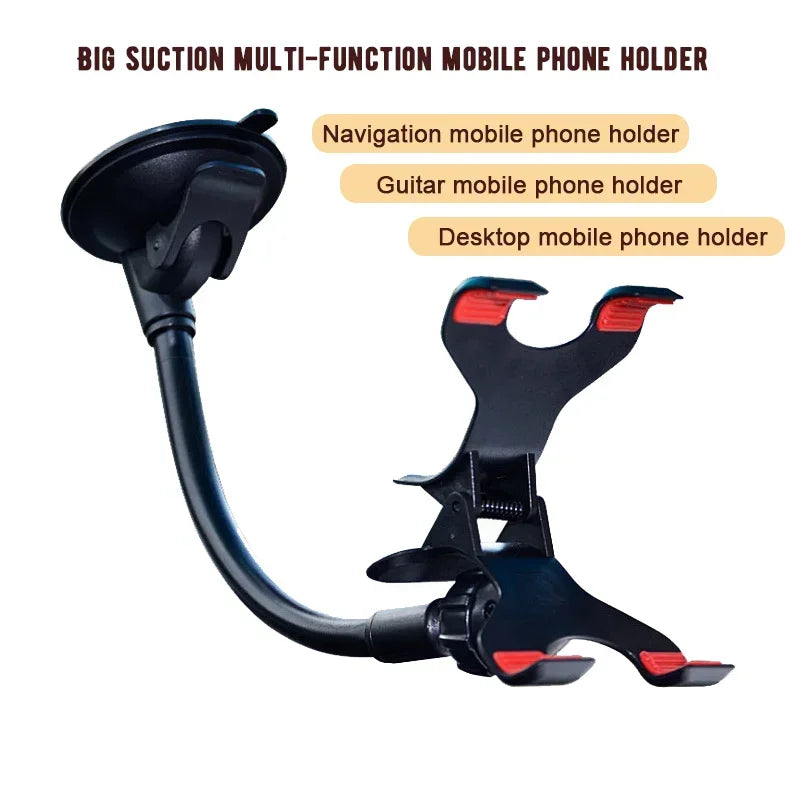 1PC Car Phone Holder Windshield Holder For Phone In Car Support Mobile Phone GPS Mount Desk Table Cell Mobile Phone Holder Stand