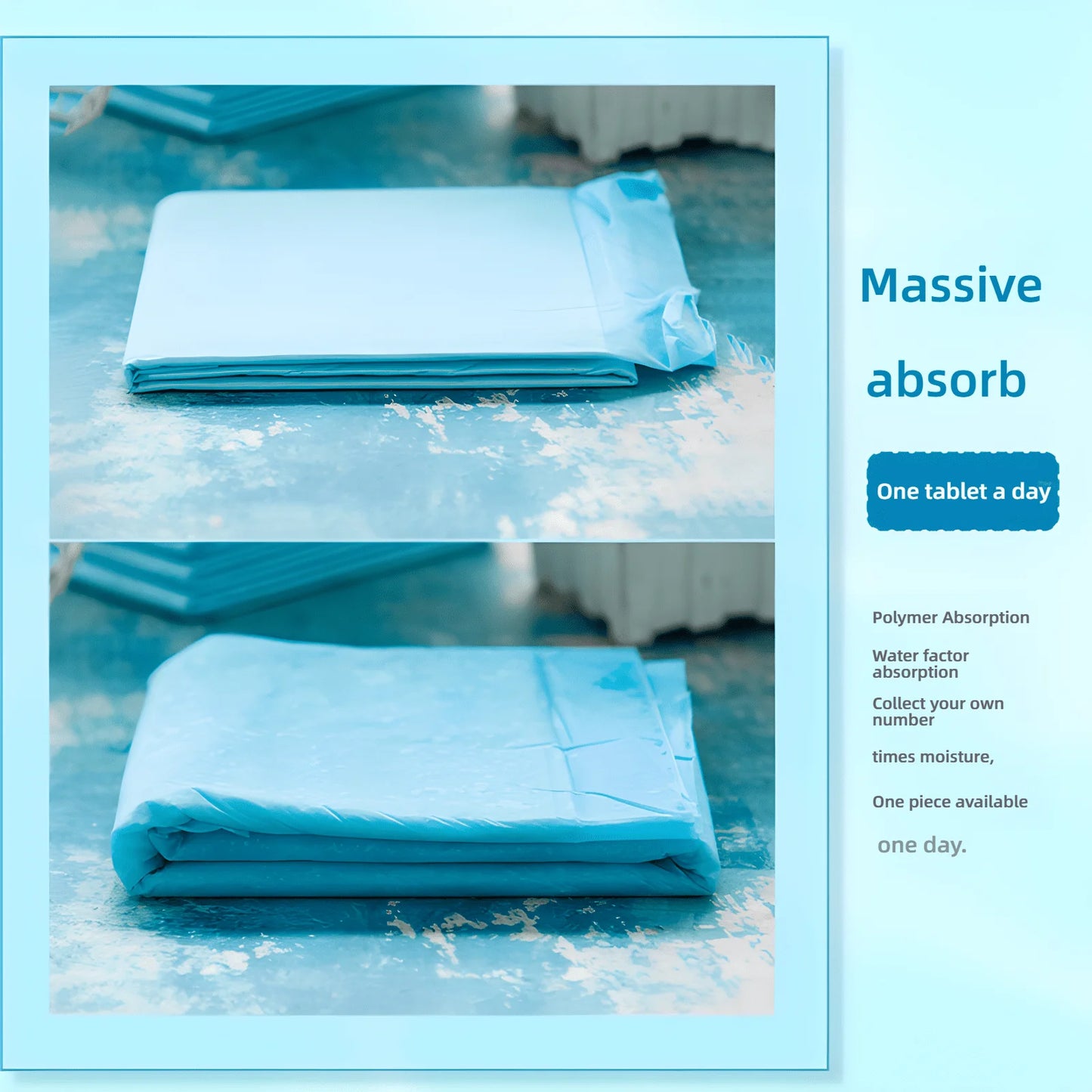 100/50/40/20PCS Pet Diaper Pads Absorbent Odor-Control Quick Dry Puppy Dog Training Pee Mats Pet Supplies Dog Toilet Disposable