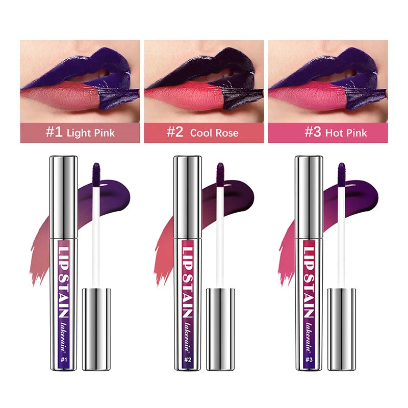 Peel Off Lip Stain Reveal Long Lasting Waterproof Pink Lip Tint Transfer Proof Non Stick Cup Natural Lip Stain Women's Cosmetics