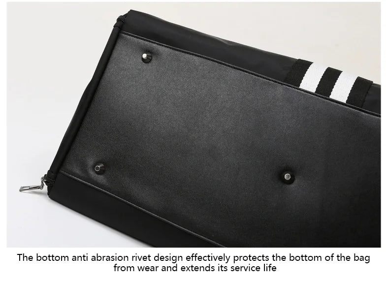 Personalized Travel Bag Men's And Women's Handbags Sports Training Yoga Bag Waterproof Weekend Bag Customized Logo Name Pattern