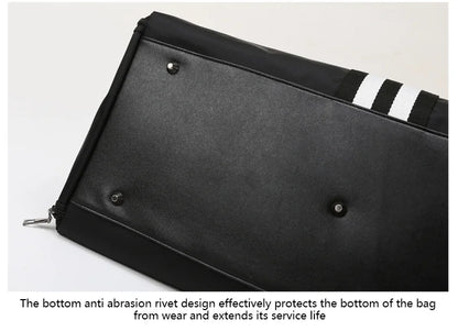 Personalized Travel Bag Men's And Women's Handbags Sports Training Yoga Bag Waterproof Weekend Bag Customized Logo Name Pattern