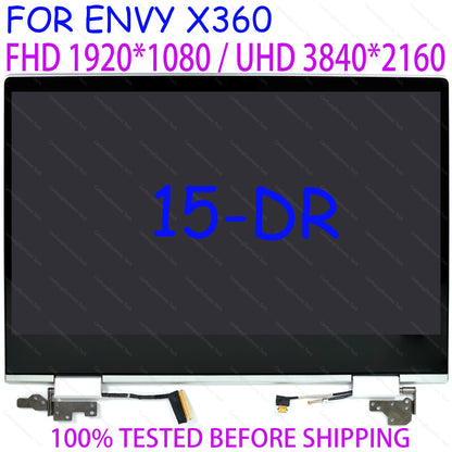 15.6“ For HP ENVY X360 15 DR 15M DR 15-DS 15M DS 15T DR 15-DR0012DX Touch LCD Screen Digitizer L53545-001 L53548-001 L64480-001