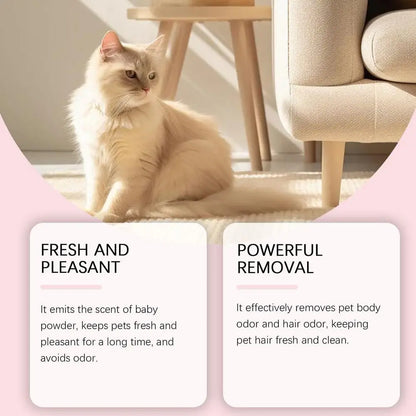 Deodorizing Dog Spray Mild Kitten Odor Removal Natural Deodorizer Perfume Spray For Dogs And Cats Long-lasting Odor Control