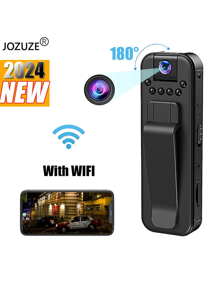 WIth Wifi 1080P Body Mini Camera Portable Small Digital Video Recorder Police BodyCam Infrared Night Vision Miniature Camcorder