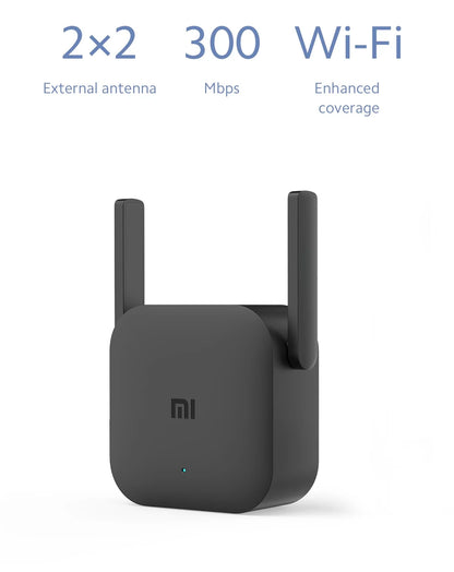 New Original Xiaomi Wifi Amplifier Pro 300M 2.4G Repeater Network Expander Range Extender Roteader Mi Wireless Wi-Fi Router