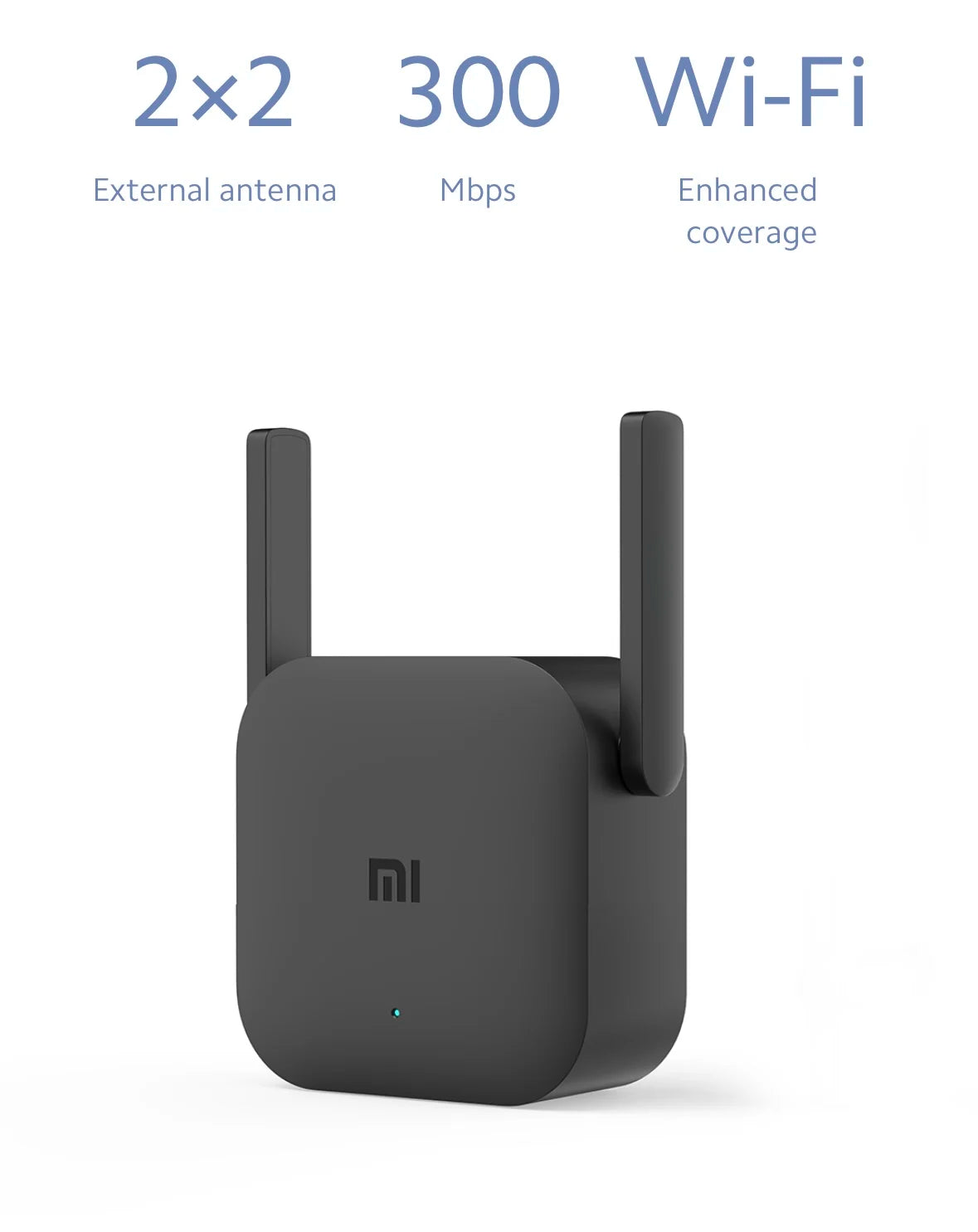 New Original Xiaomi Wifi Amplifier Pro 300M 2.4G Repeater Network Expander Range Extender Roteader Mi Wireless Wi-Fi Router