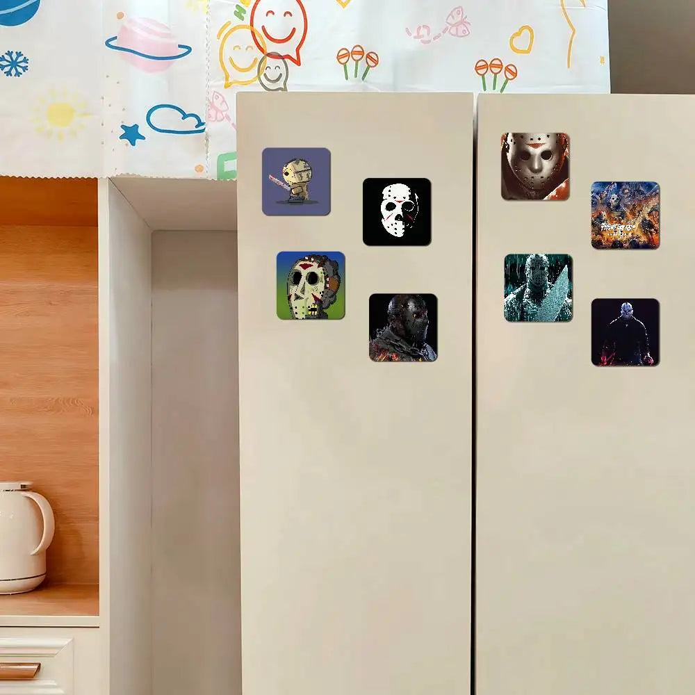 F-Friday The 13th Pattern Refrigerator Magnets Personalized Photo Refrigerator Magnets High-end Refrigerator Photo Magnets