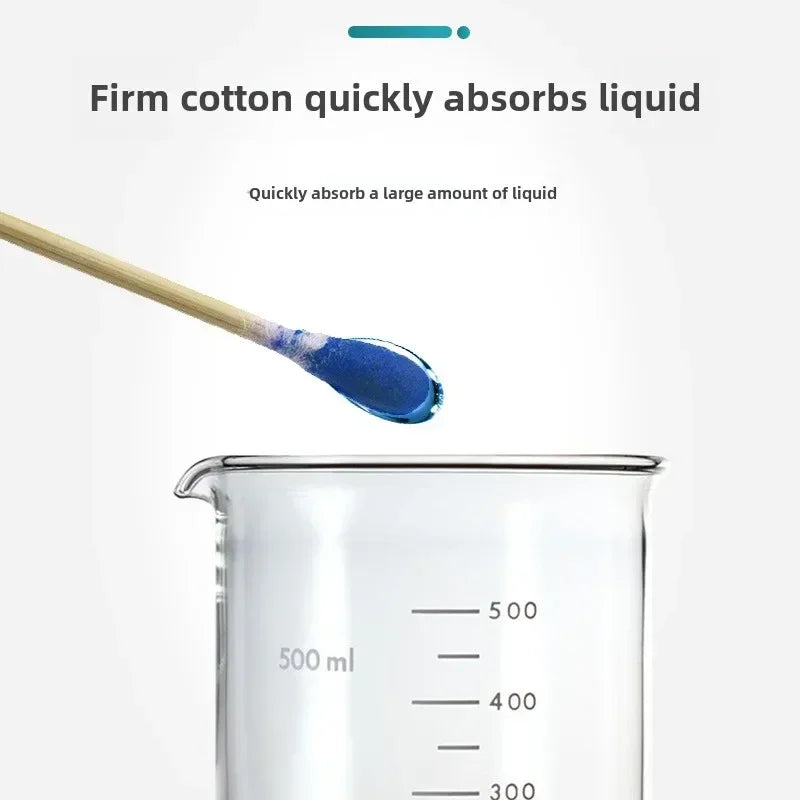 Medical Disposable Cotton Swabs, Degreased Cotton Swabs, Self-sealing Sterile Medical Gynecological Cotton Swabs