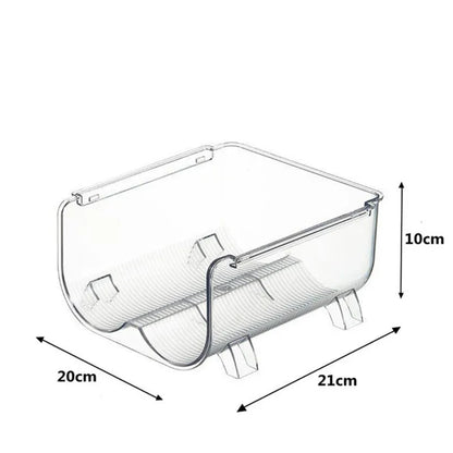 Wine Rack Stackable Fridge Organizer Kitchen Bottle Storage Rack Can Bottle Organizer Holder Rack Kitchen Storage & Organization