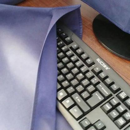 3PCS 19 To 34 Inches Desktop Computer Dust Cover Blue LCD Screen Cover Durable Computer Protective Cover for Computer