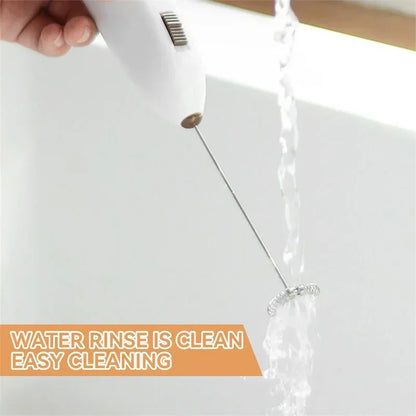 Mini Electric Milk Foamer Blender Wireless Coffee Whisk Mixer Handheld Egg Beater Cappuccino Frother Mixer Kitchen Whisk Tools
