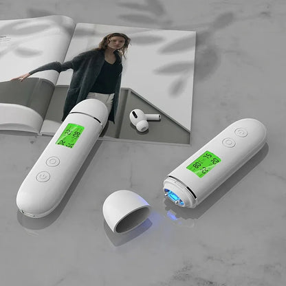 LCD Digital Skin Detector Pen Face Skin Tester Skin Smart Water Oil Fluorescent Content Facial Moisture Analyzer Skin Care Tools