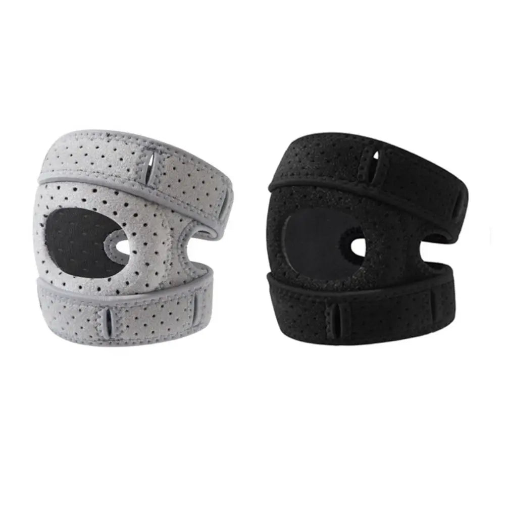 Support Gear Sports Knee Pads Breathable Adjustable Patellar Strap Enhance Joint Stability Comfortable Knee Brace Outdoor Sports