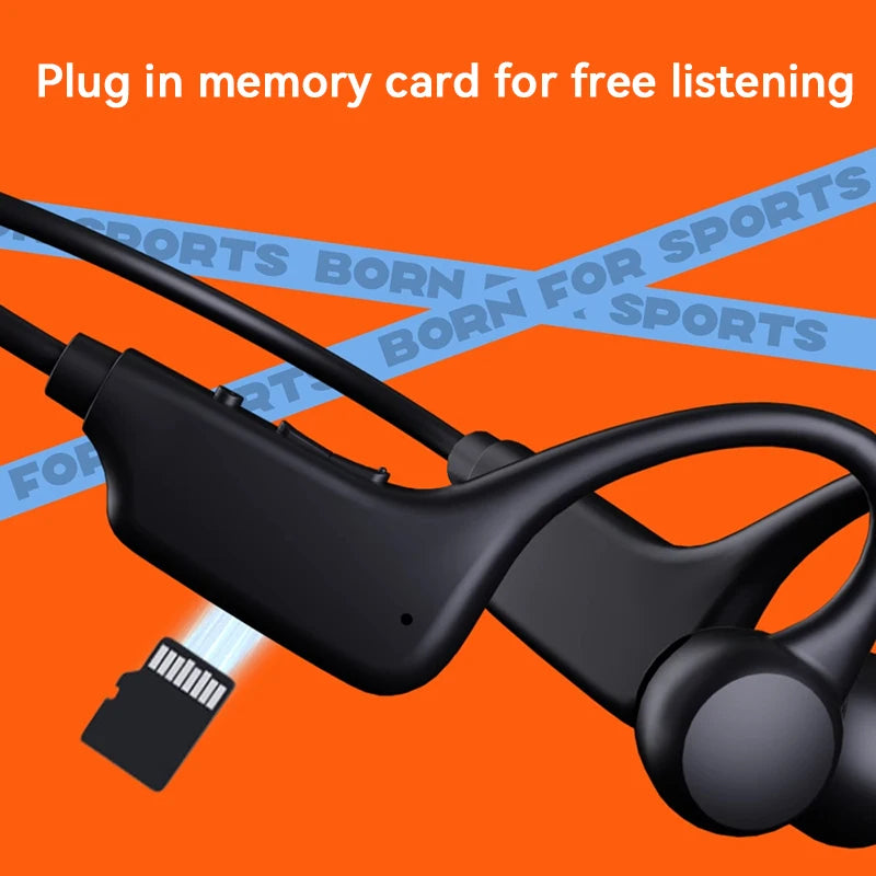 Xiaomi Bone Conduction Headphones IPX8 Waterproof MP3 32GB Bluetooth5.4 Wireless Headphones With Mic Swimming Sports Fitness