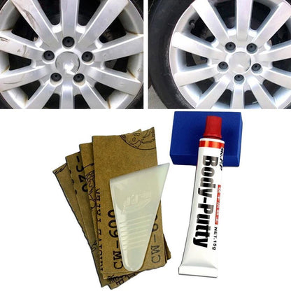Smooth Repair Tools Scratch Filler Body Putty Assistant Car Accessories Grease Paint Repair Tool Sandpaper Pad