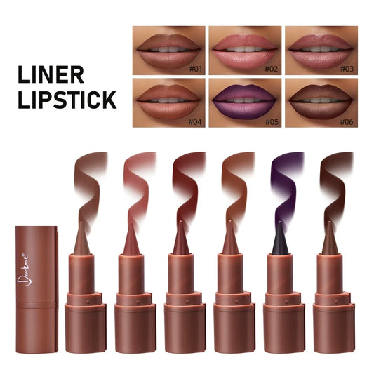 Lipliner Natural Nude Color Lipstick Crayon Pigment Moisturizing Lip Glaze Cosmetics