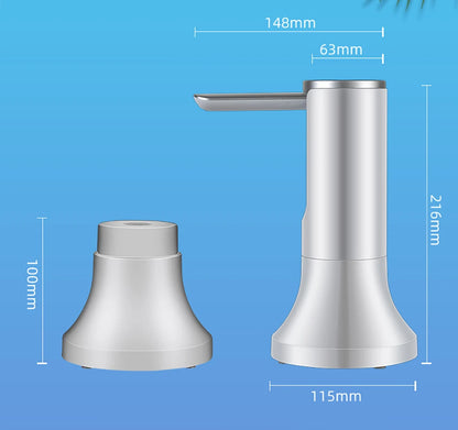 Electric Water Gallon Bottle Pump Foldable Automatic Water Dispenser 19 Liters Bottle Rechargeable Desktop Drinking Water Pump