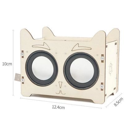 DIY Blue tooth Speaker Material Package Physical Science Experiment Toys for Children Handmade Tool Kit Set Electronic Toy G141