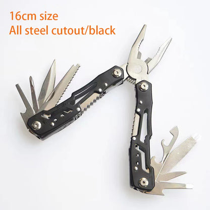 Stainless Steel Pliers Outdoor Knife Combination Folding Car Convenient Knife Pliers Pliers Multifunctional Tools