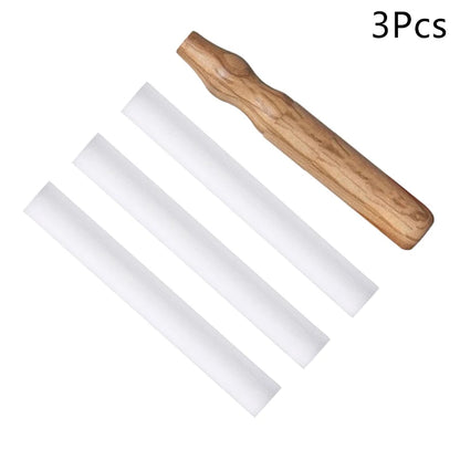 Aromatherapy Inhaler For Essential Oils Quit Smoking Inhaler Stick Wooden Personal Diffuser For Essential Oils With Fiber Rods