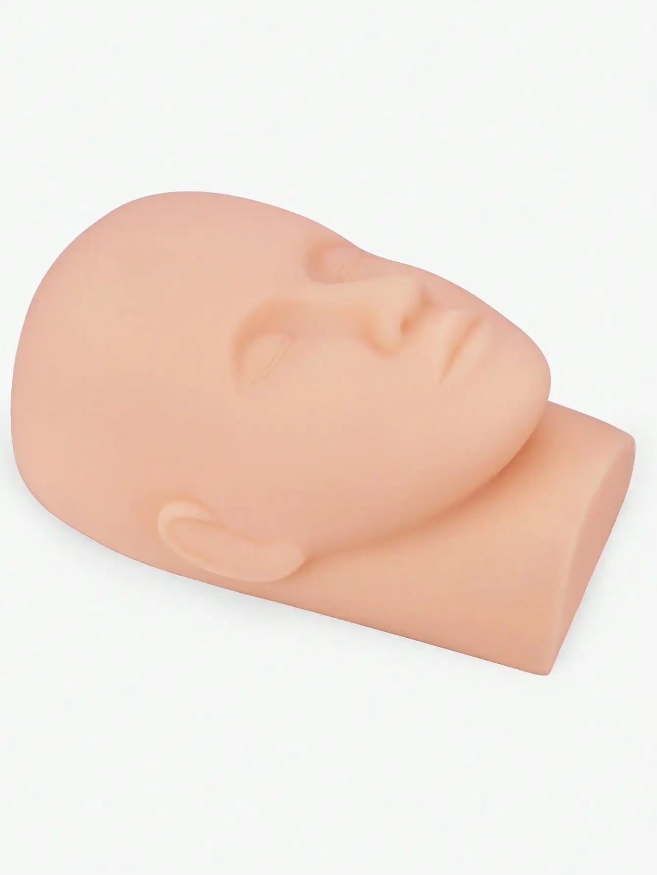 Lash Mannequin Head Flat Head Doll Head Manakin Eyelids For Lash Practice Eyelash Mannequin Doll Face Head