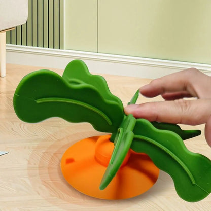 Silicone Pet Bowl Slow Feeder Fun Shape Anti-Choke Pet Slow Food Dispenser Rotatable Bloat Stop Dog Slow Feeder