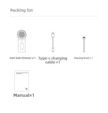 NEW XIAOMI MIJIA Lint Remover 2 Rechargeable Household Clothing Hair Remover Sweater Hair Ball Remover Shaver