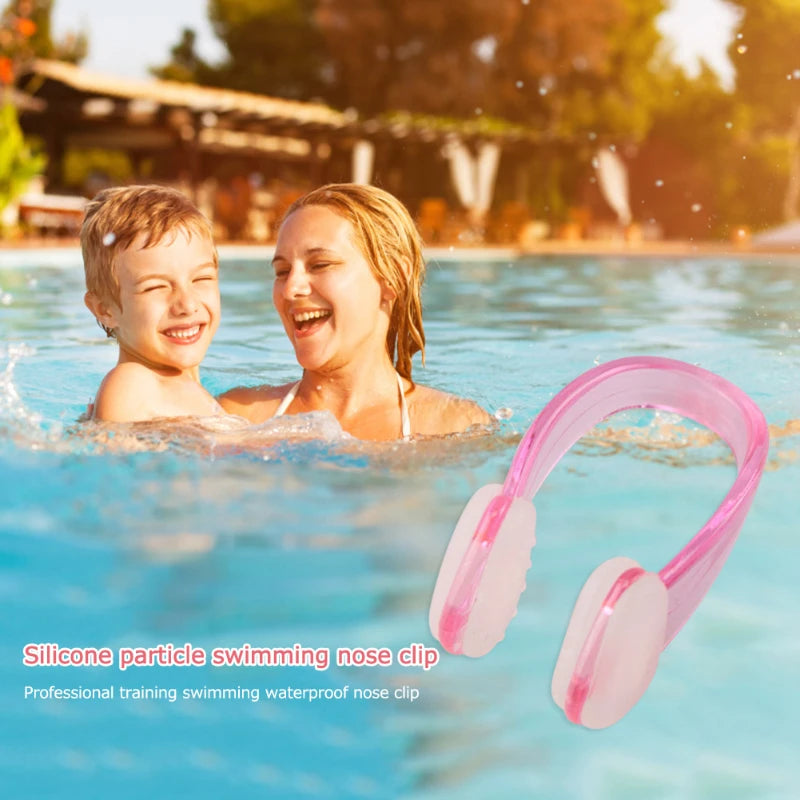 Swim Nose Clip Unisex Swimming Nose Clip Environmental Soft Silicone Nose Clip Swimming Pool Accessories